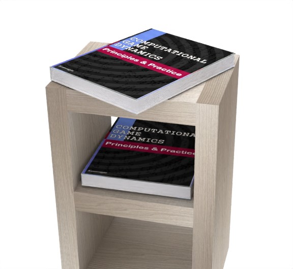 Computational Game Dynamics on a shelf