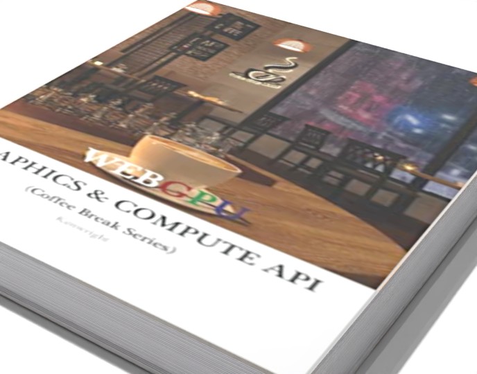 WebGPU (Graphics and Compute) API in 20 Minutes: (Coffee Break Series) on a shelf